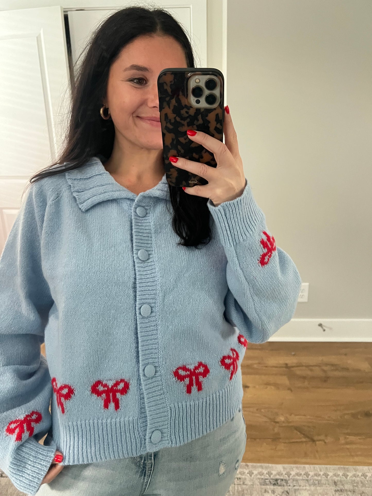Bow Collar Sweater