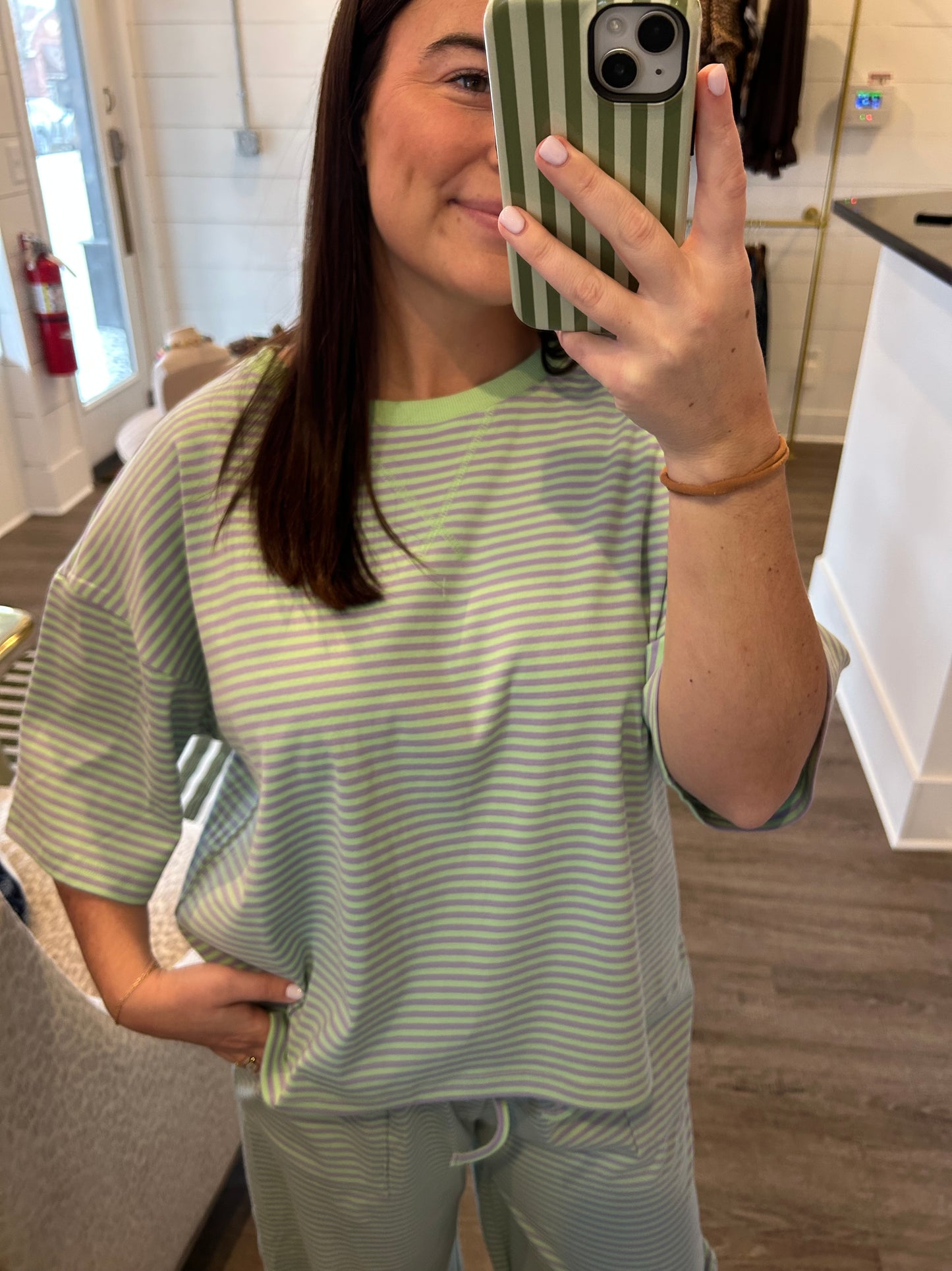 Mint To Be Stripe Set