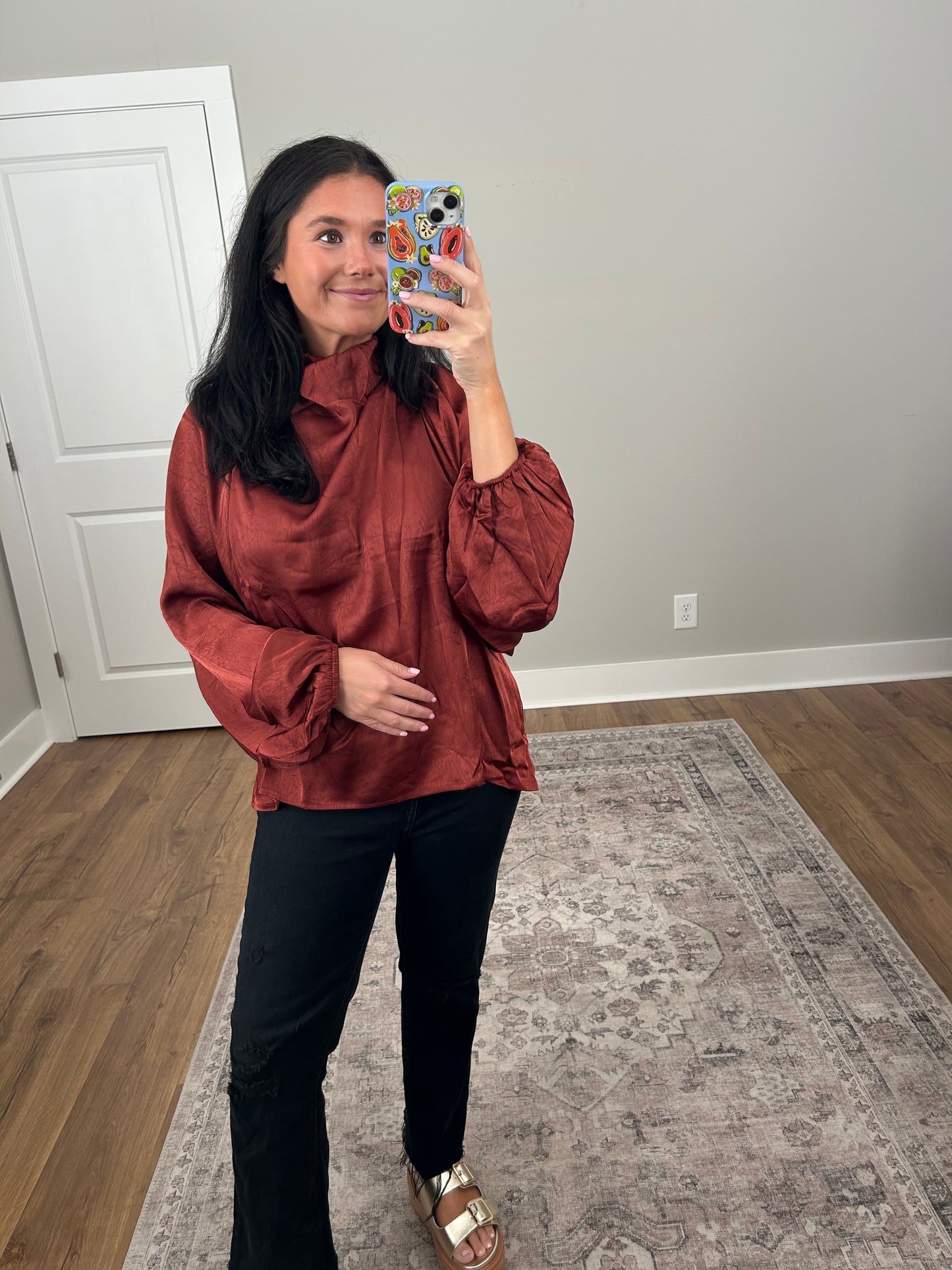 Autumn Luxe Blouse