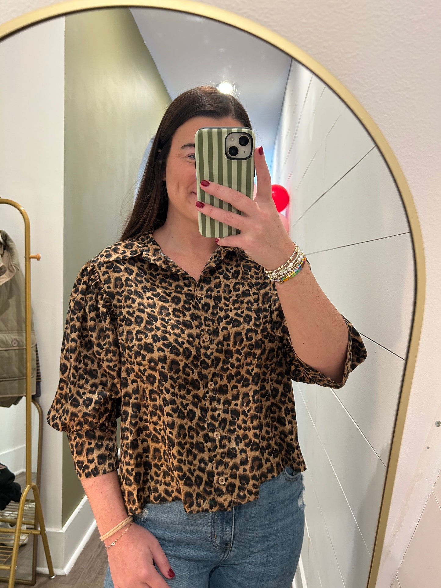 The Annie Cheetah Top