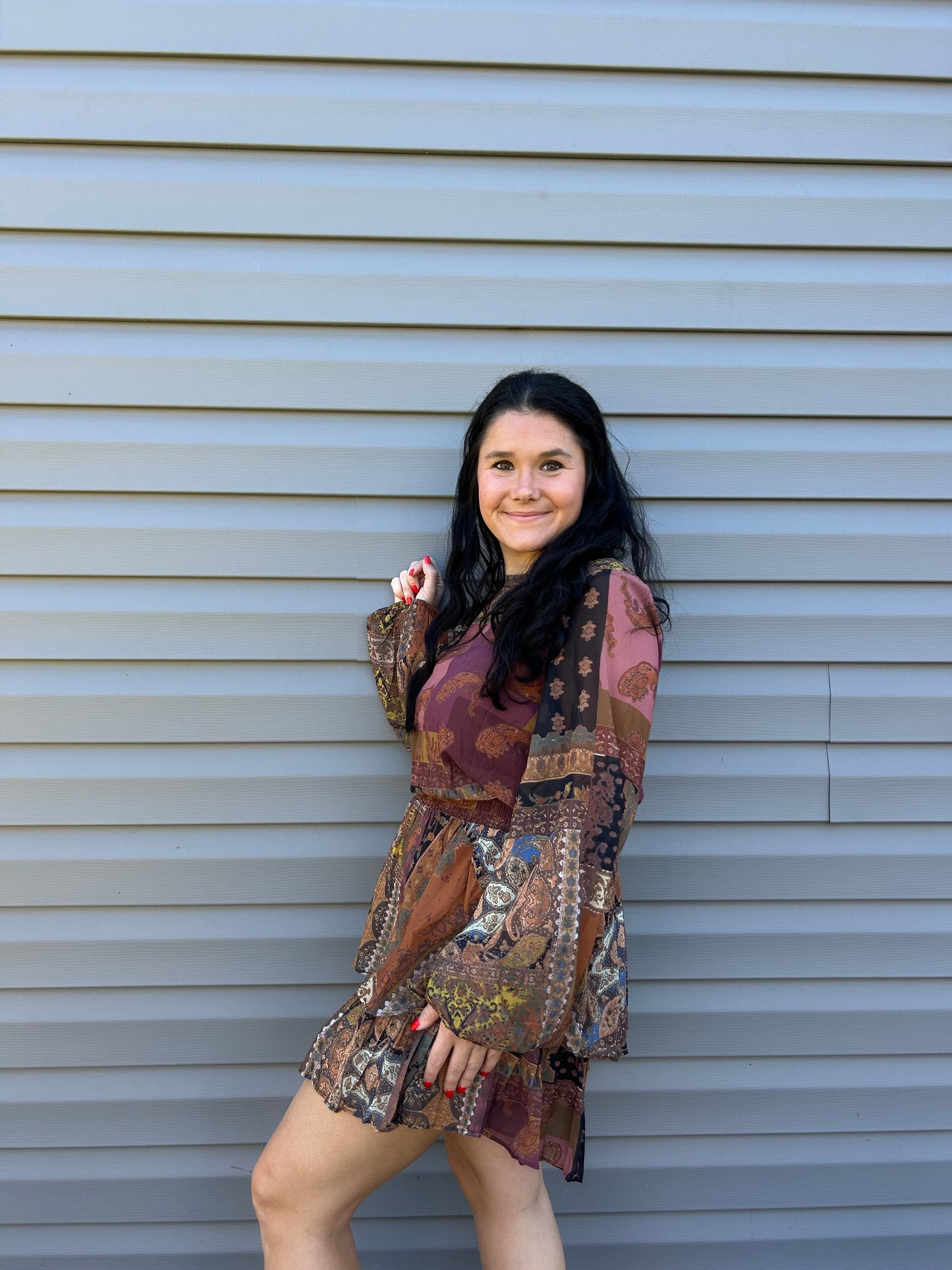 Paisley Romper