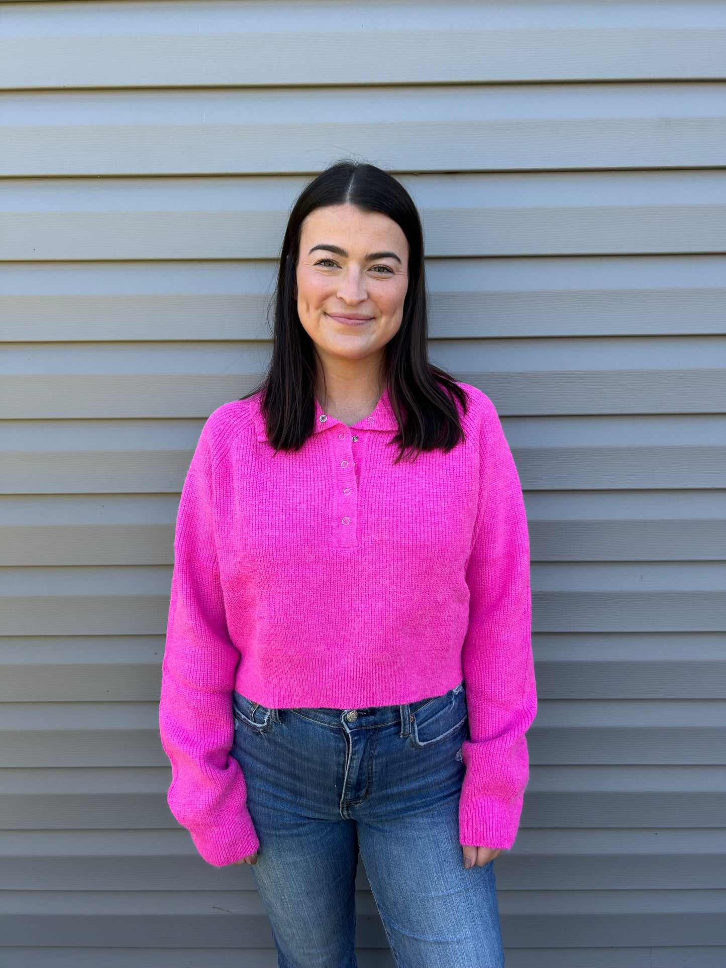 Cozy Ribbed Crop Sweater