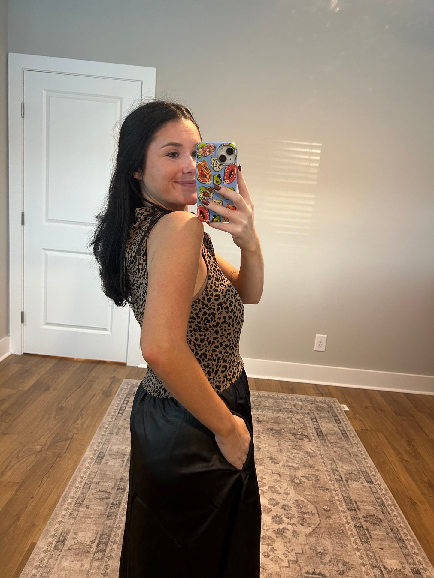 Sophie Satin Cheetah - THML