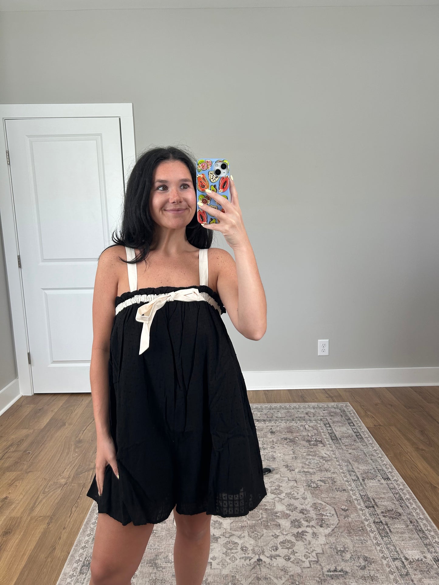Flowy Front Bow Romper