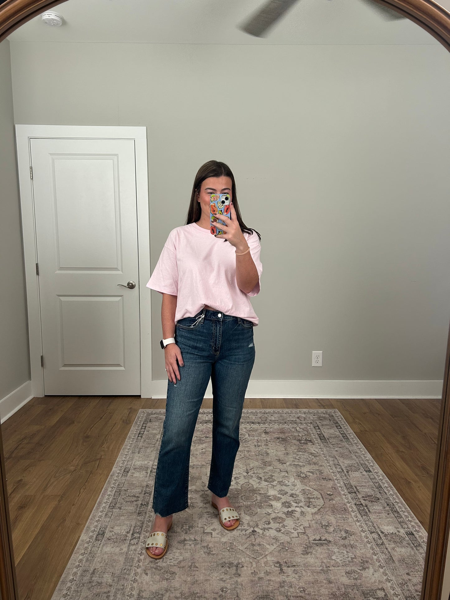 DAZE Raw Hem Crop