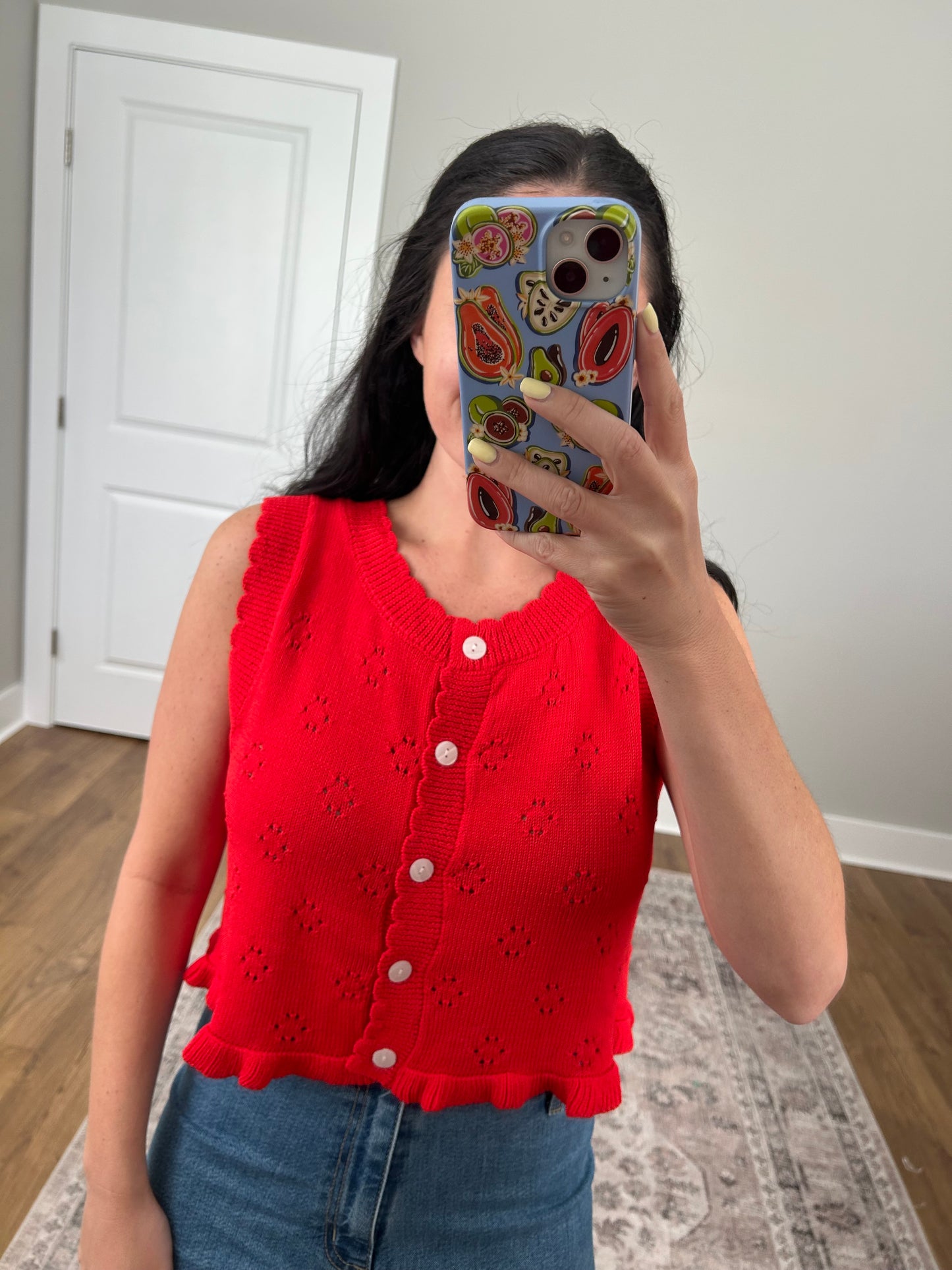 McKinley Ruffle Sweater Top