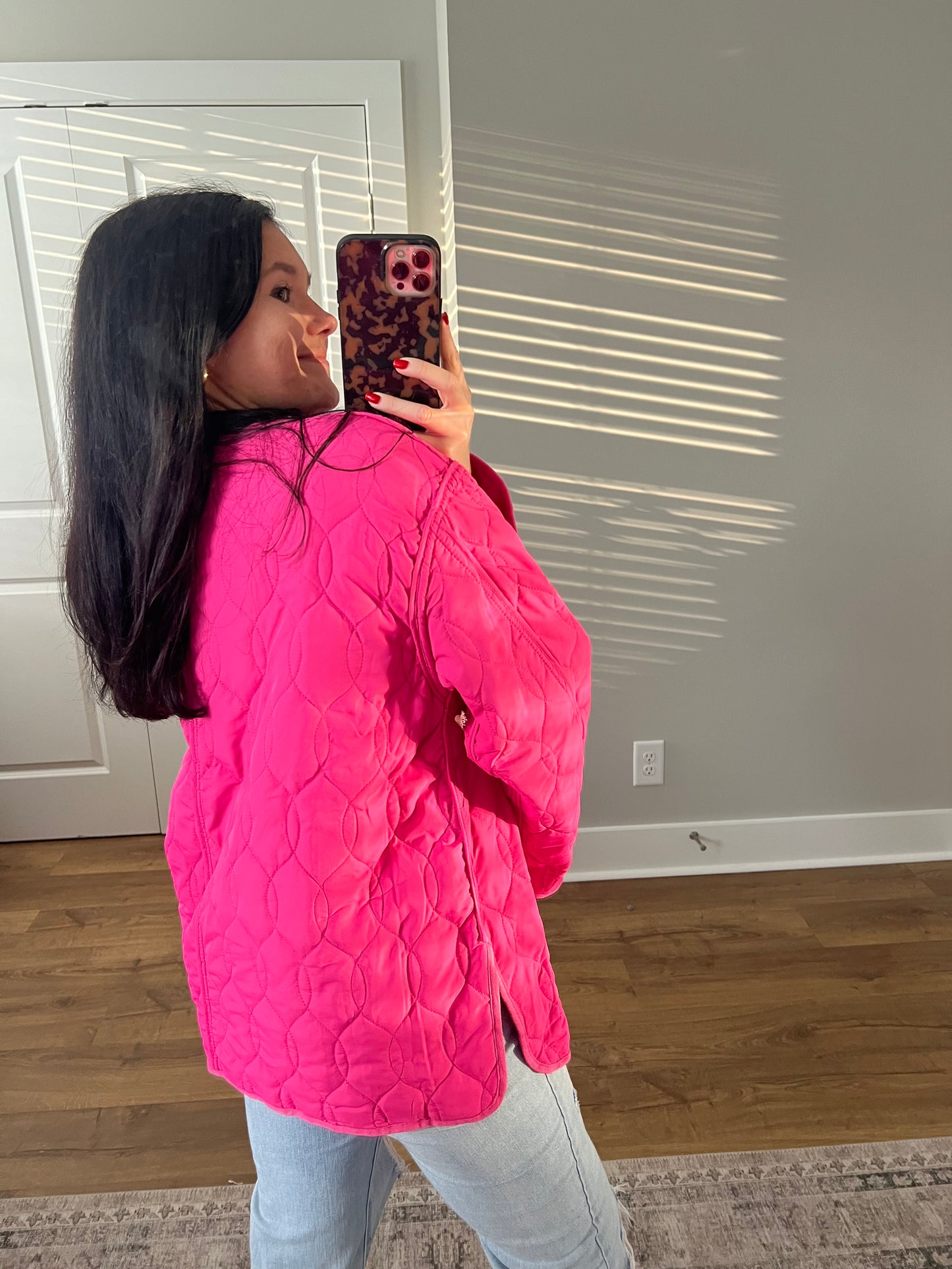Oversized Quilted Puffer Jacket