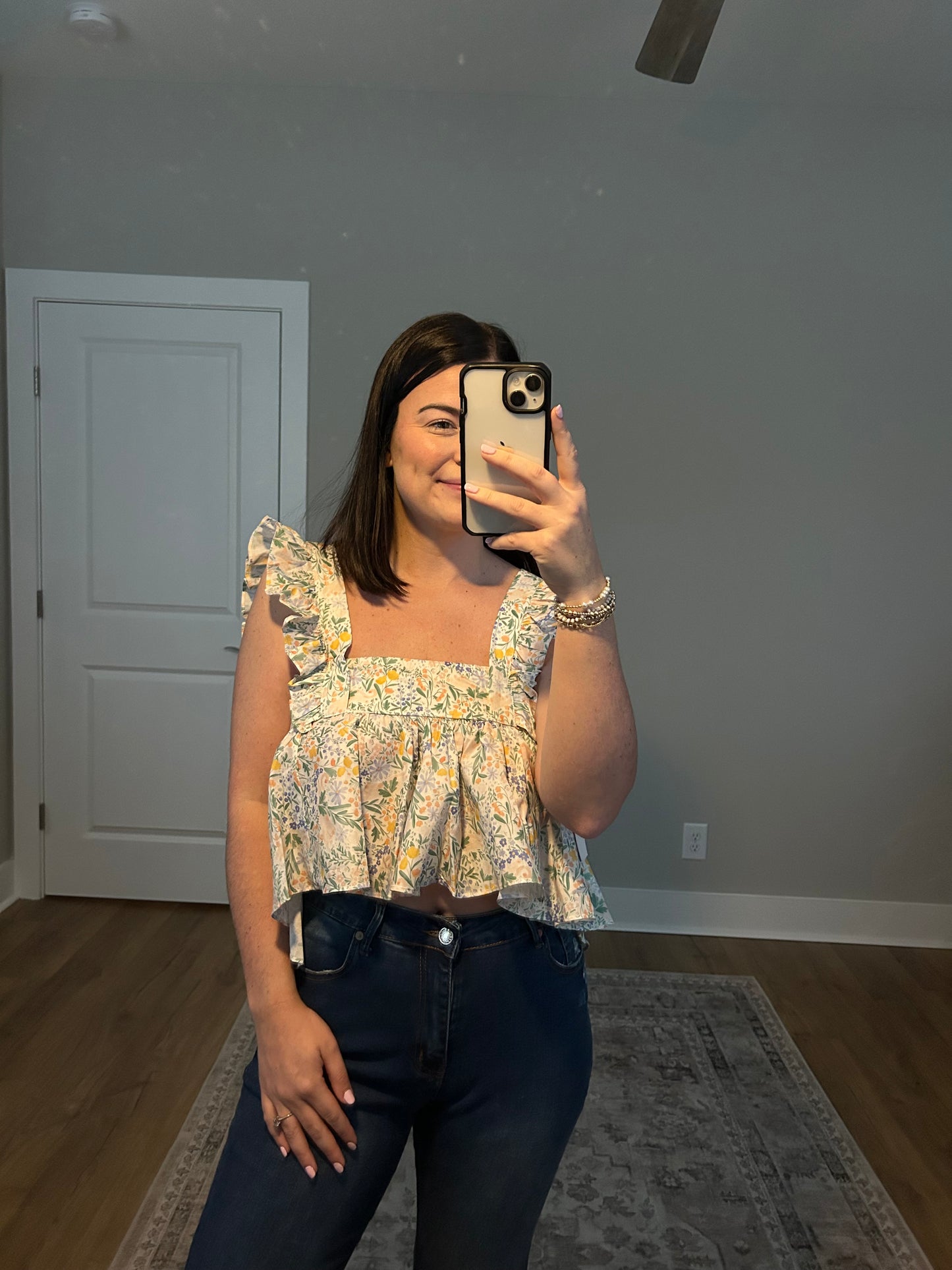 Spring Peplum Blouse