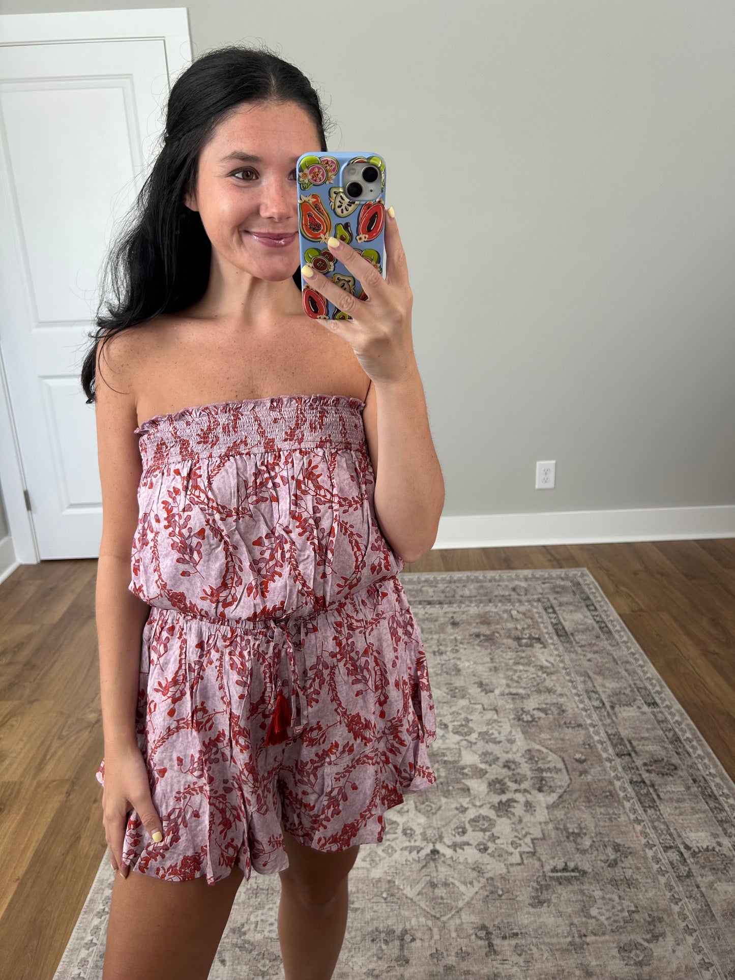 Lexi Tube Top Romper