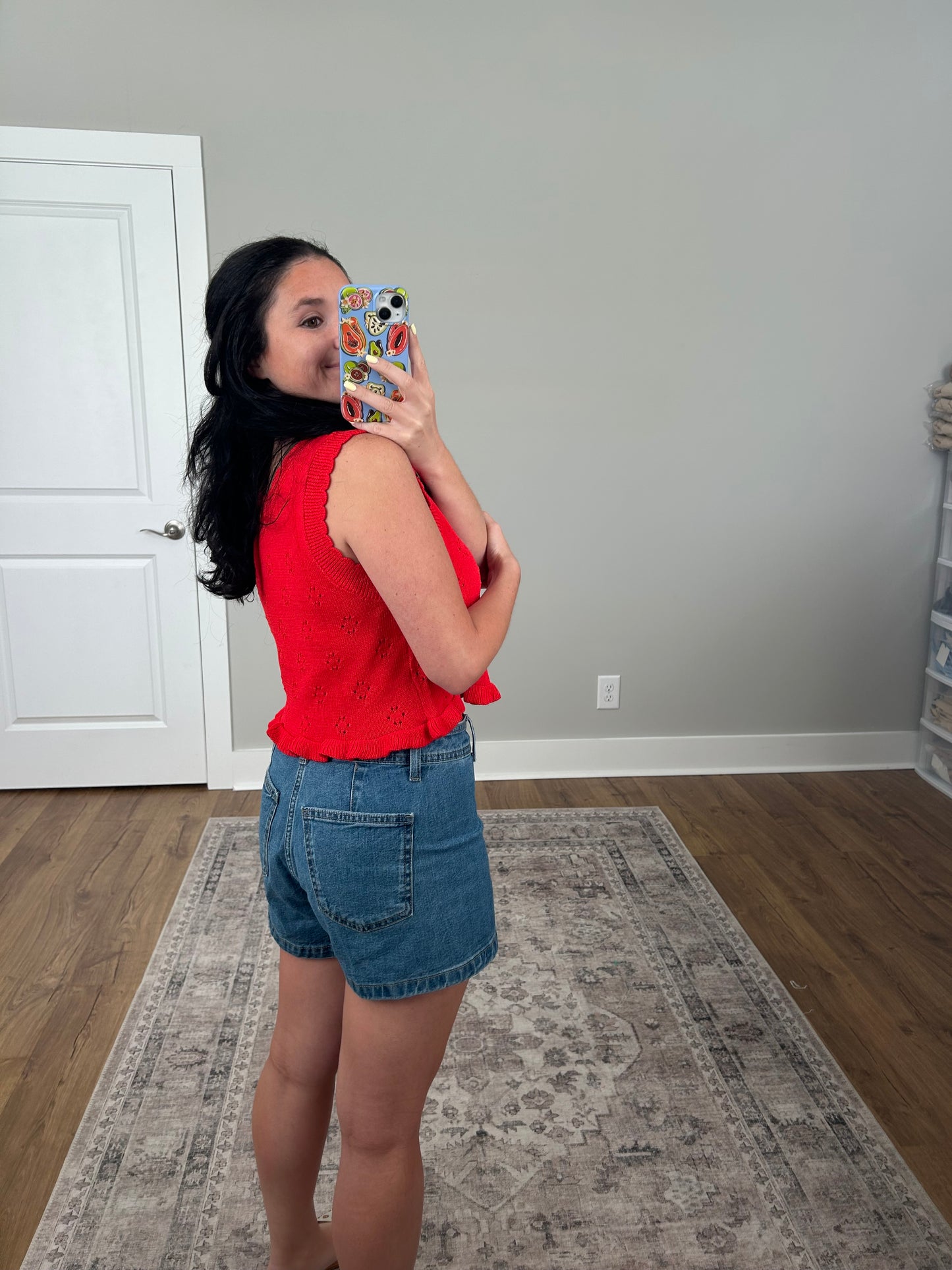 McKinley Ruffle Sweater Top