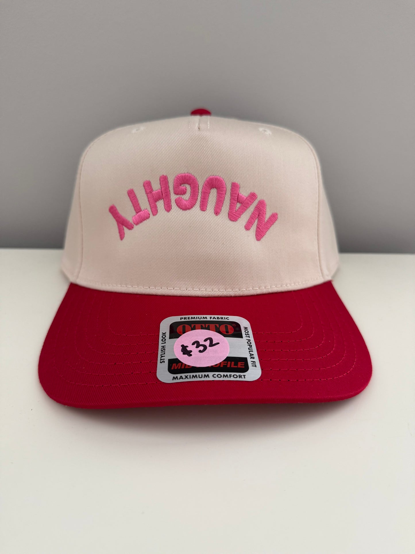 Naughty- Holiday Hat