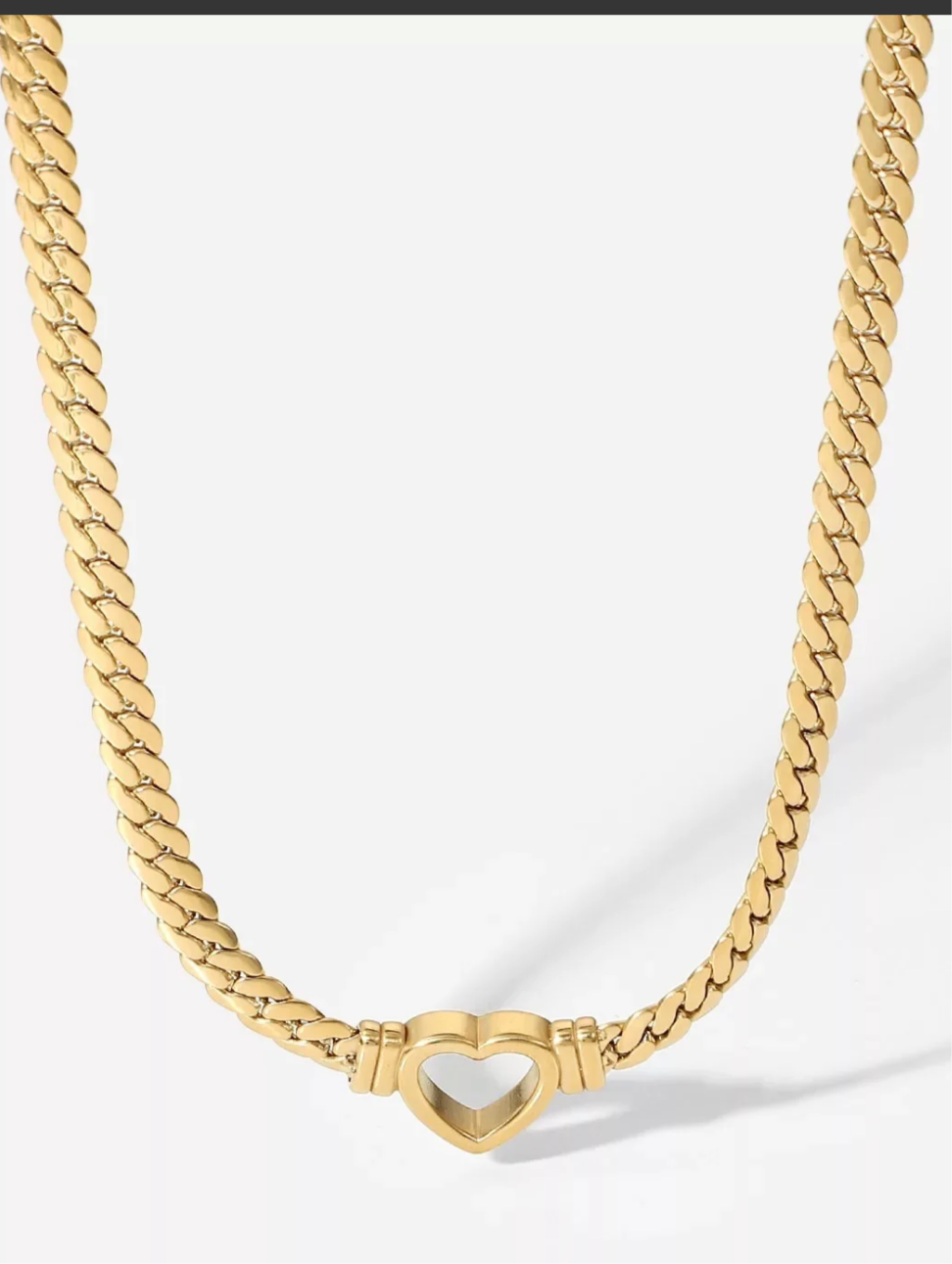 Heart Chain Necklace