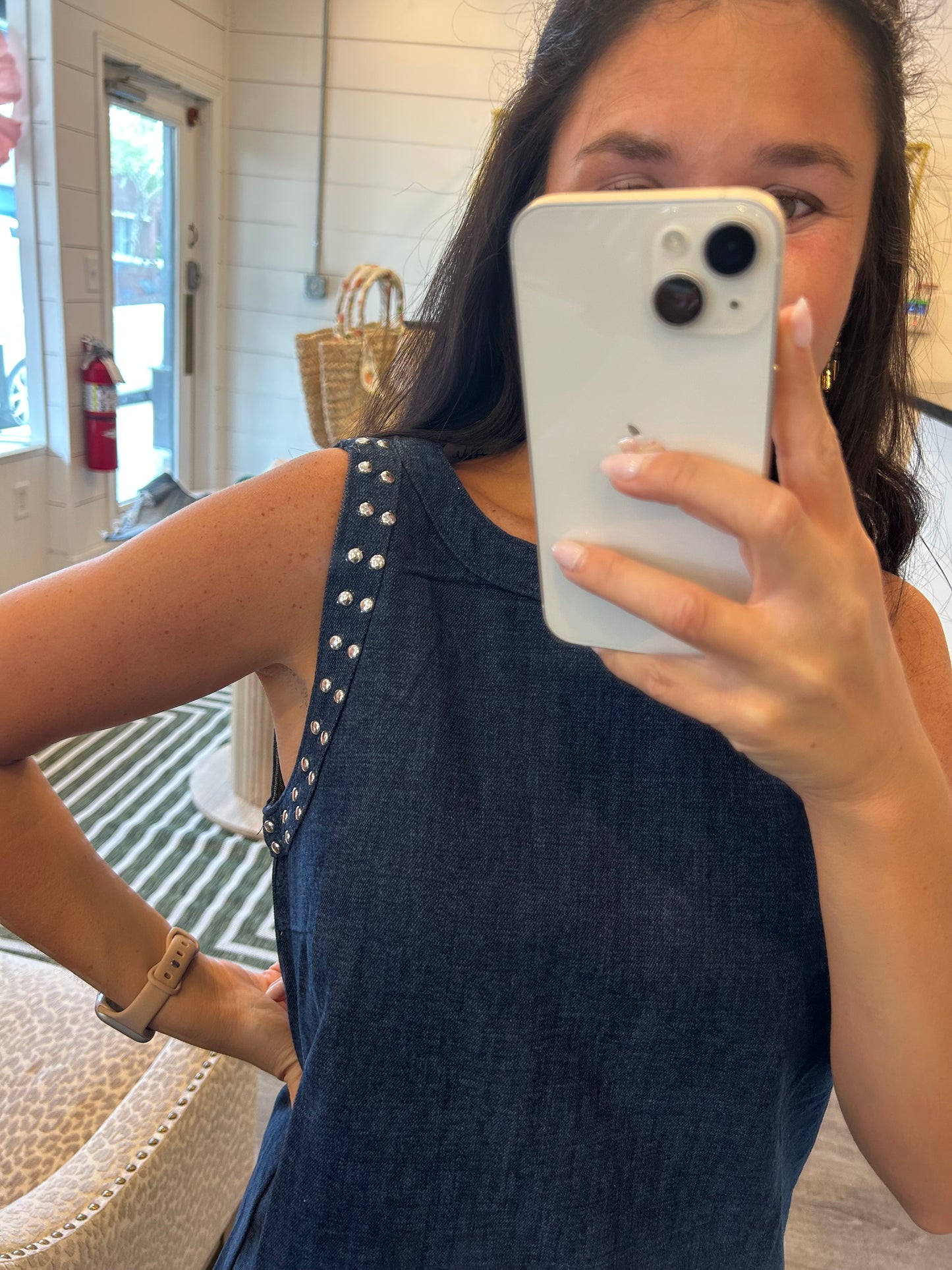 The Lainey Denim Dress