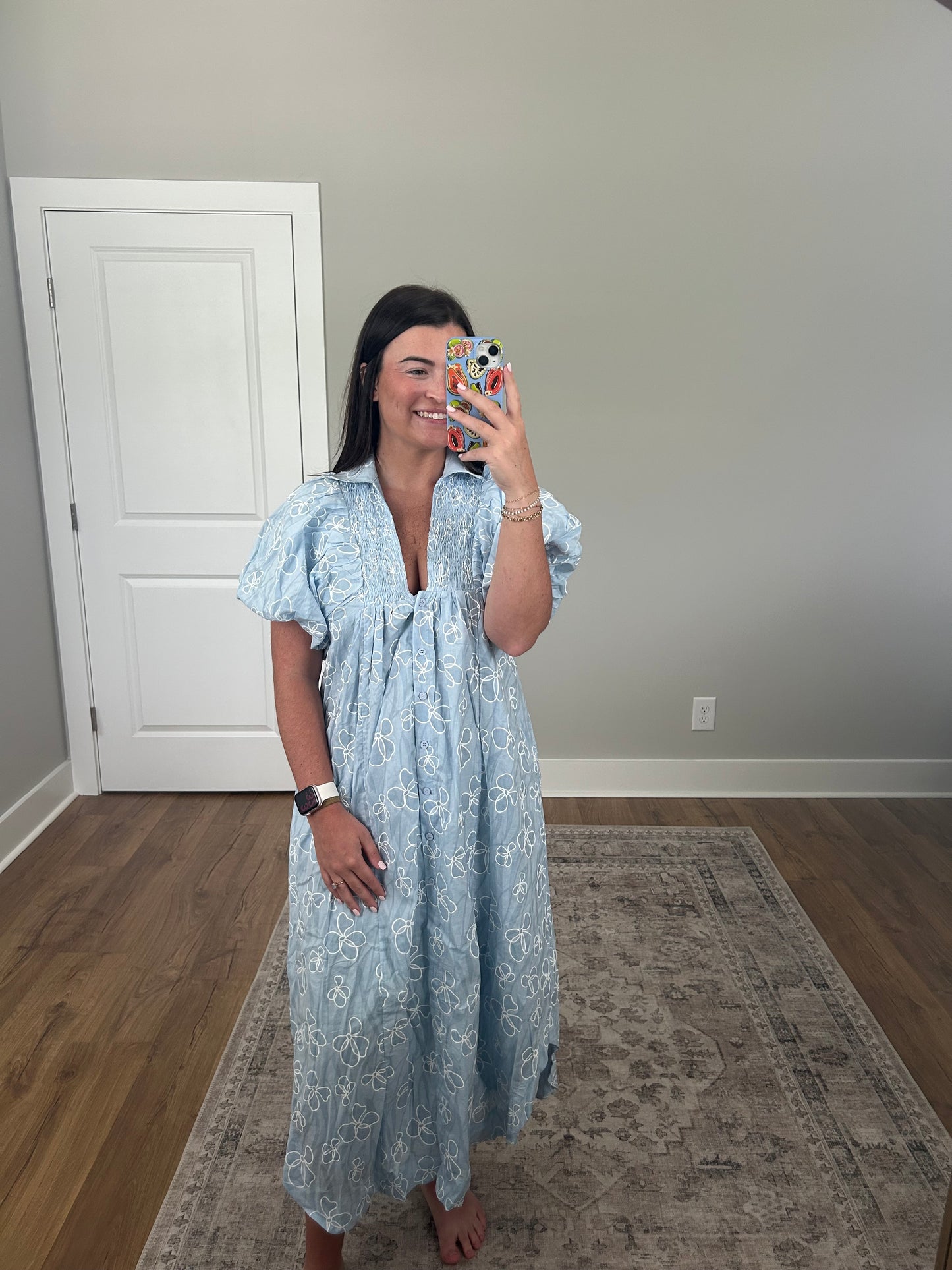 Hope Flower Maxi Dress