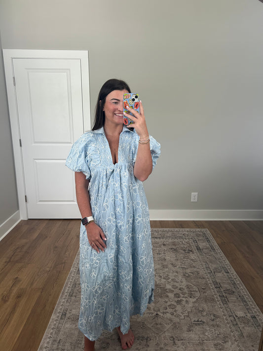 Hope Flower Maxi Dress