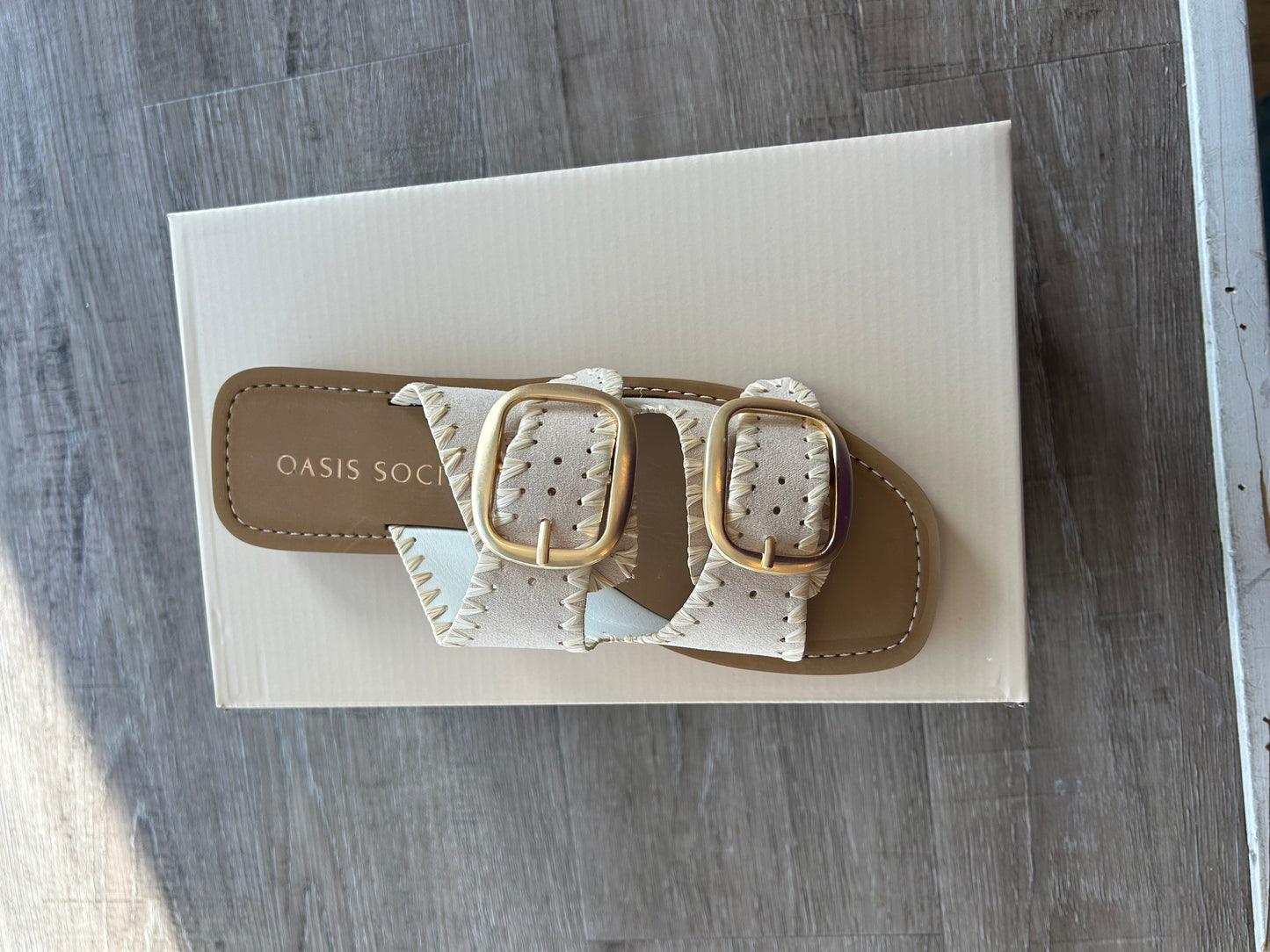 Double Buckle Sandal
