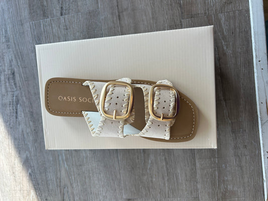 Double Buckle Sandal