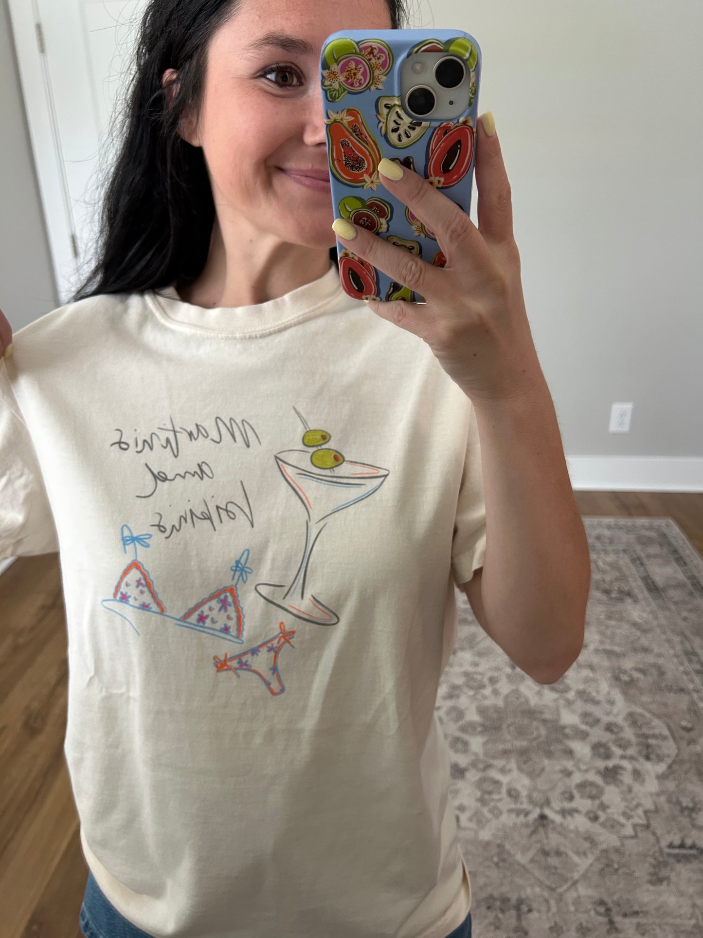 Oversized Martinis & Bikinis Tee