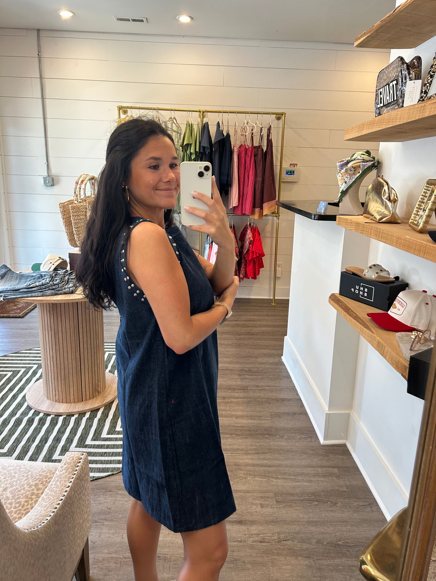 The Lainey Denim Dress