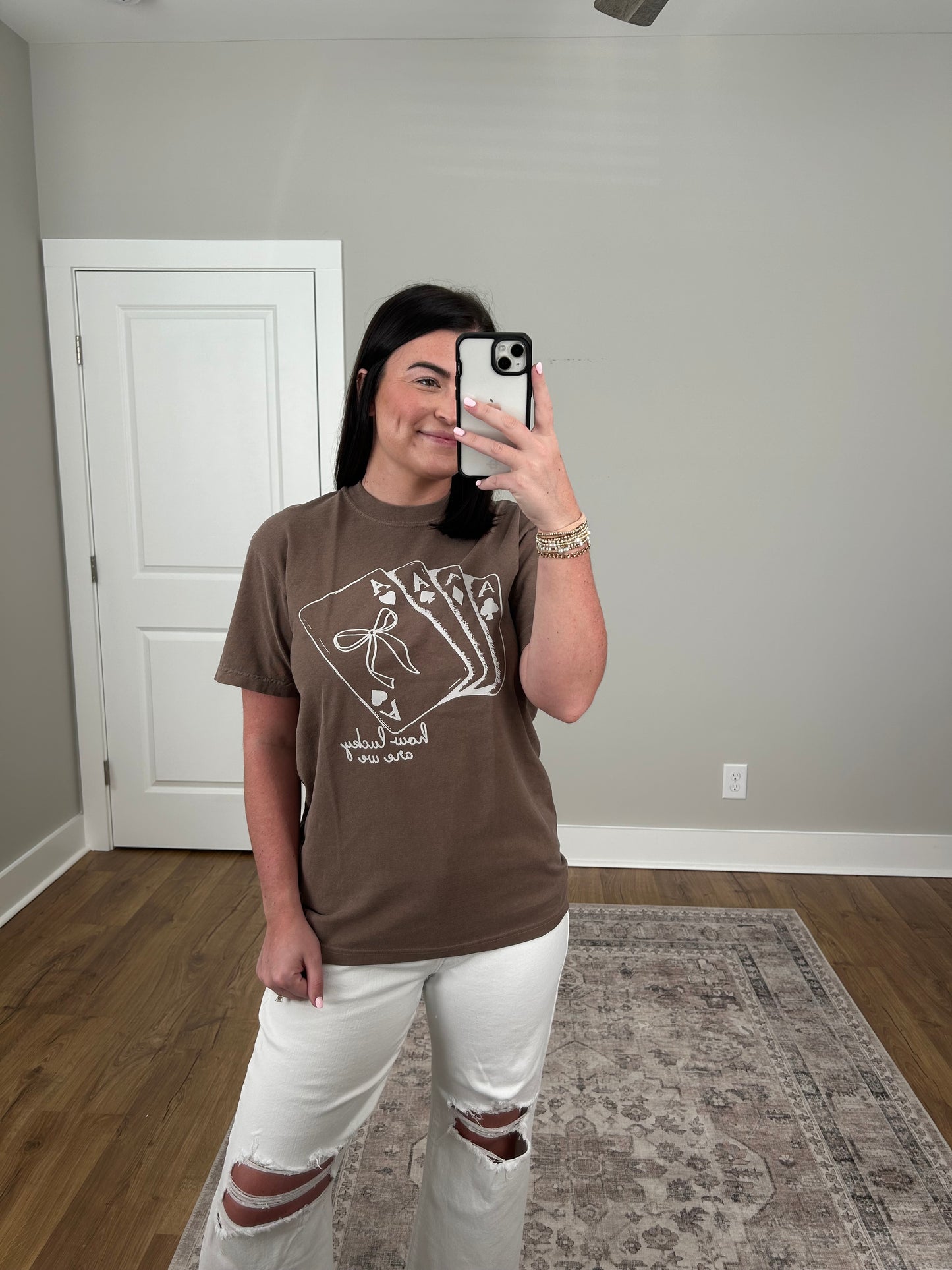 How Lucky Are We Graphic Tee