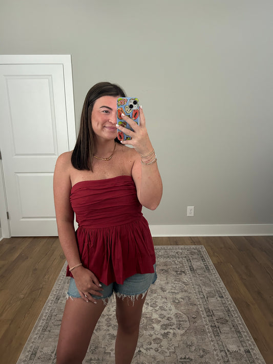 Cocky Tube Top