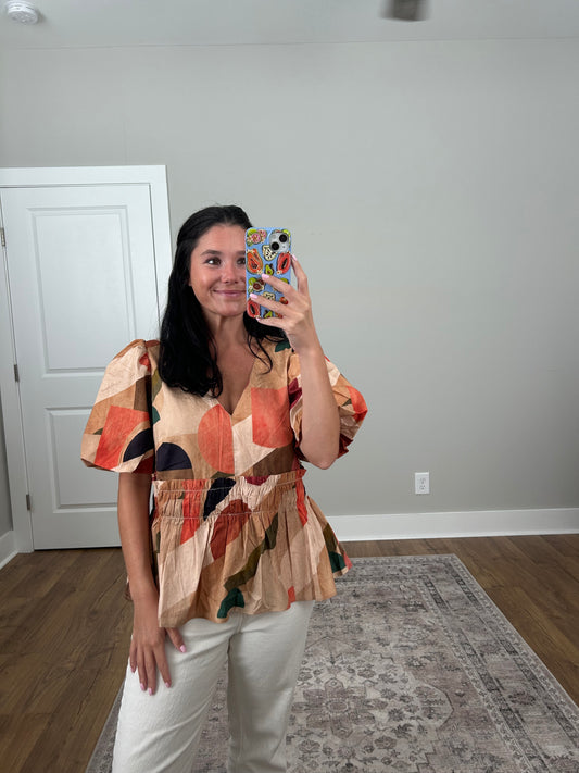 Falling Leaves Blouse