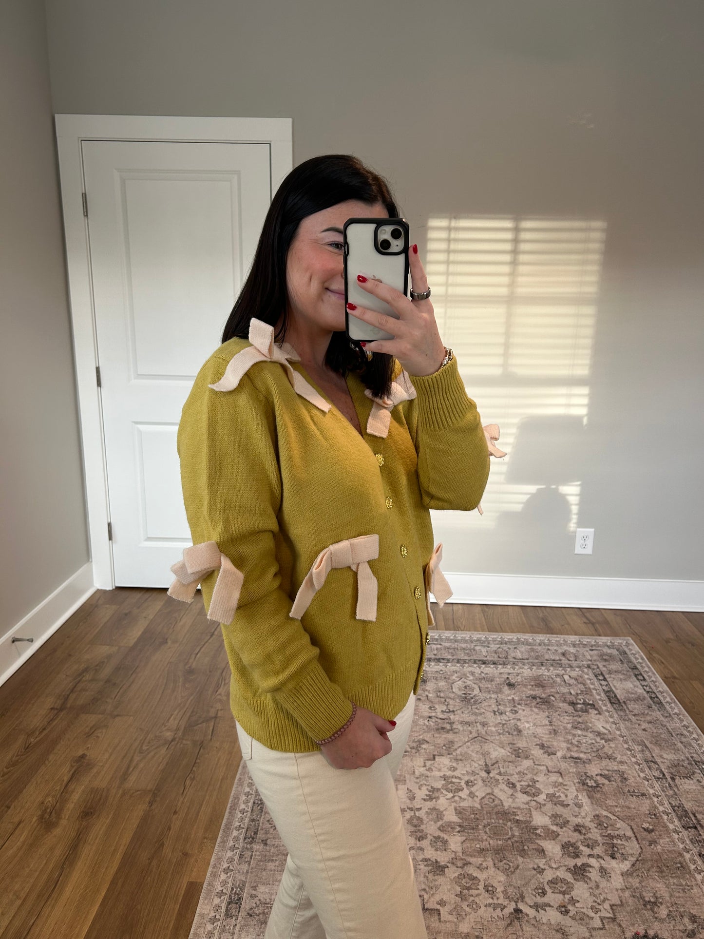 Bow Detail Cardigan