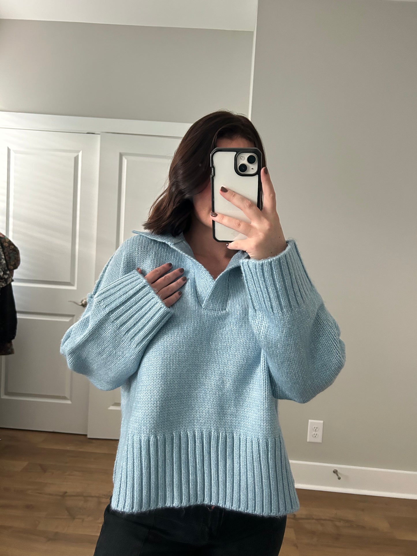 Polo Collar Sweater