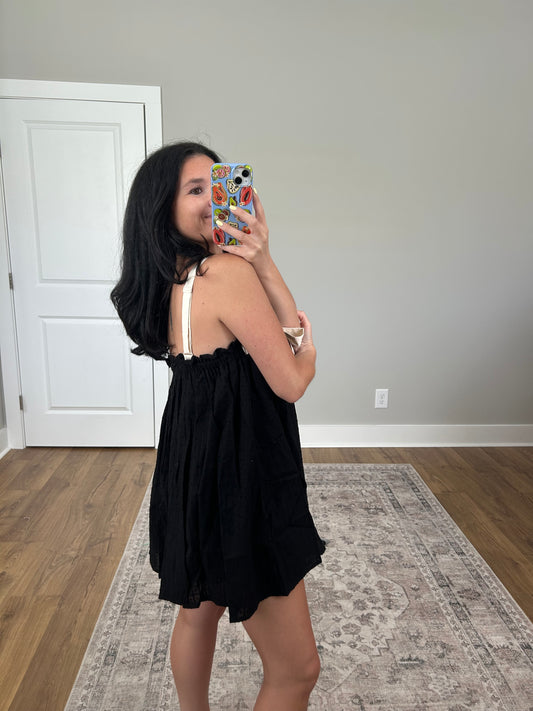 Flowy Front Bow Romper