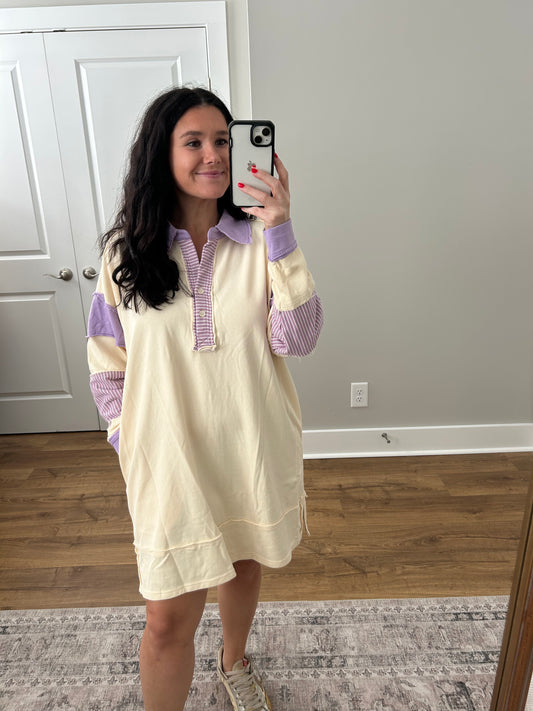 Cozy and Oversized Pullover Dress