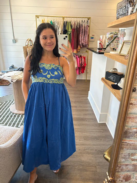 Aquamarine Maxi Dress