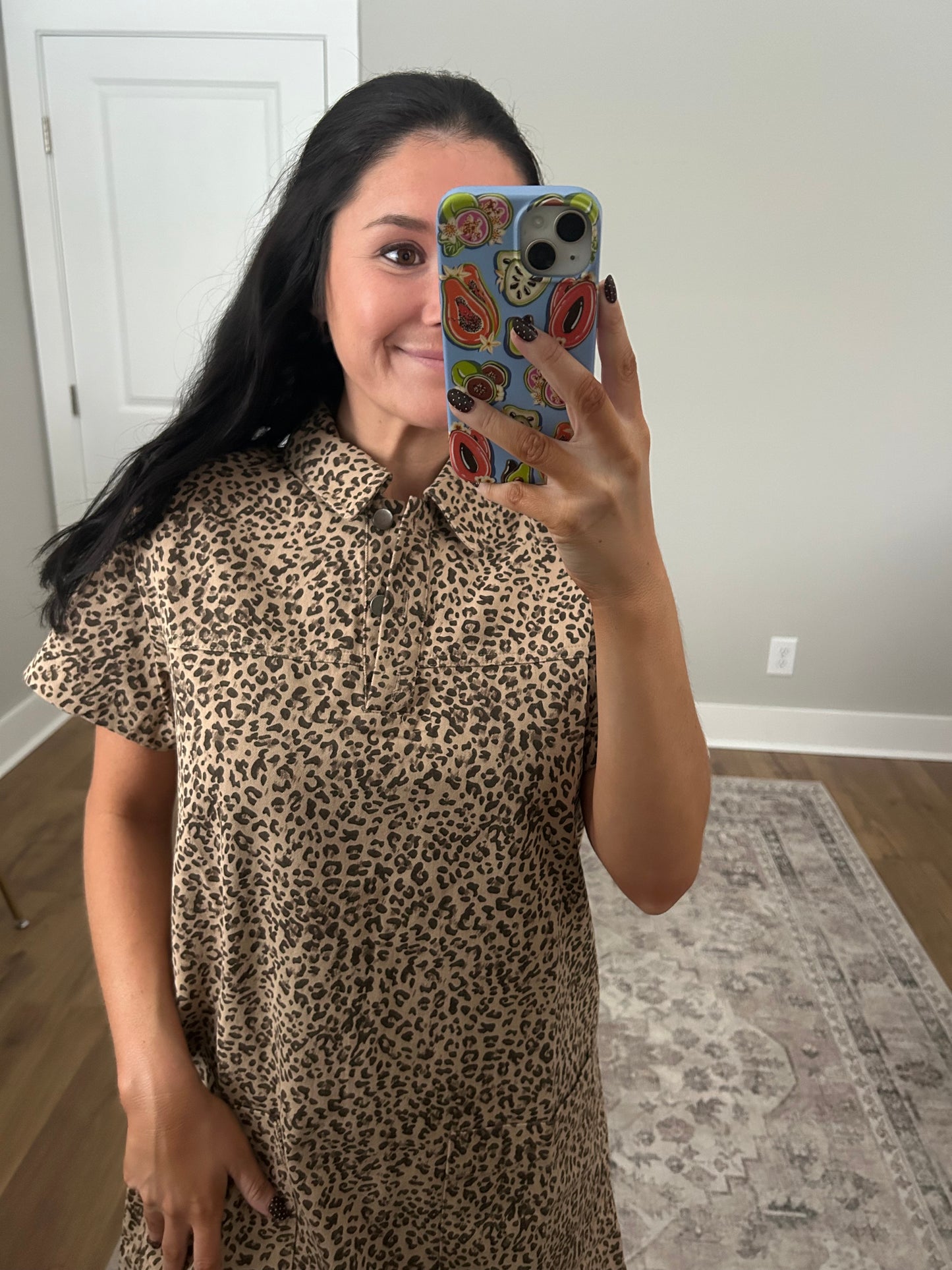 The Lacey Leopard Dress