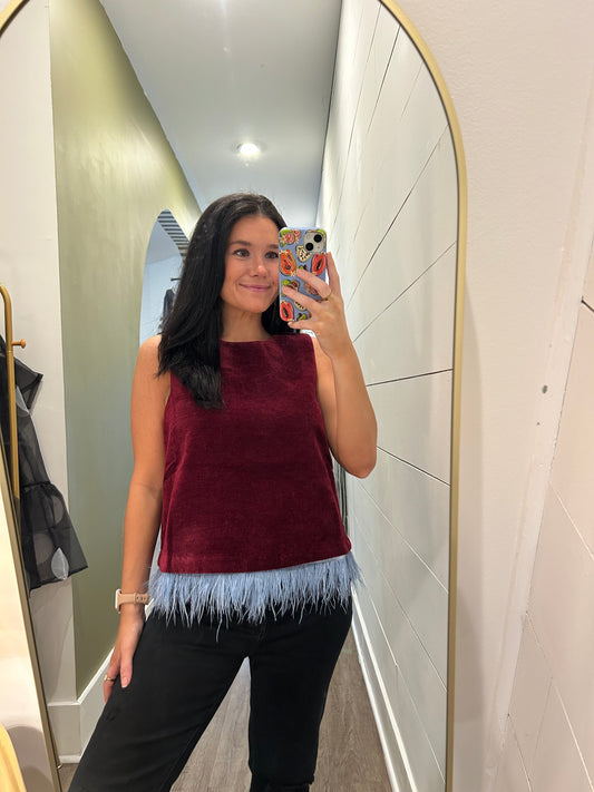 Noel Feather Top - THML