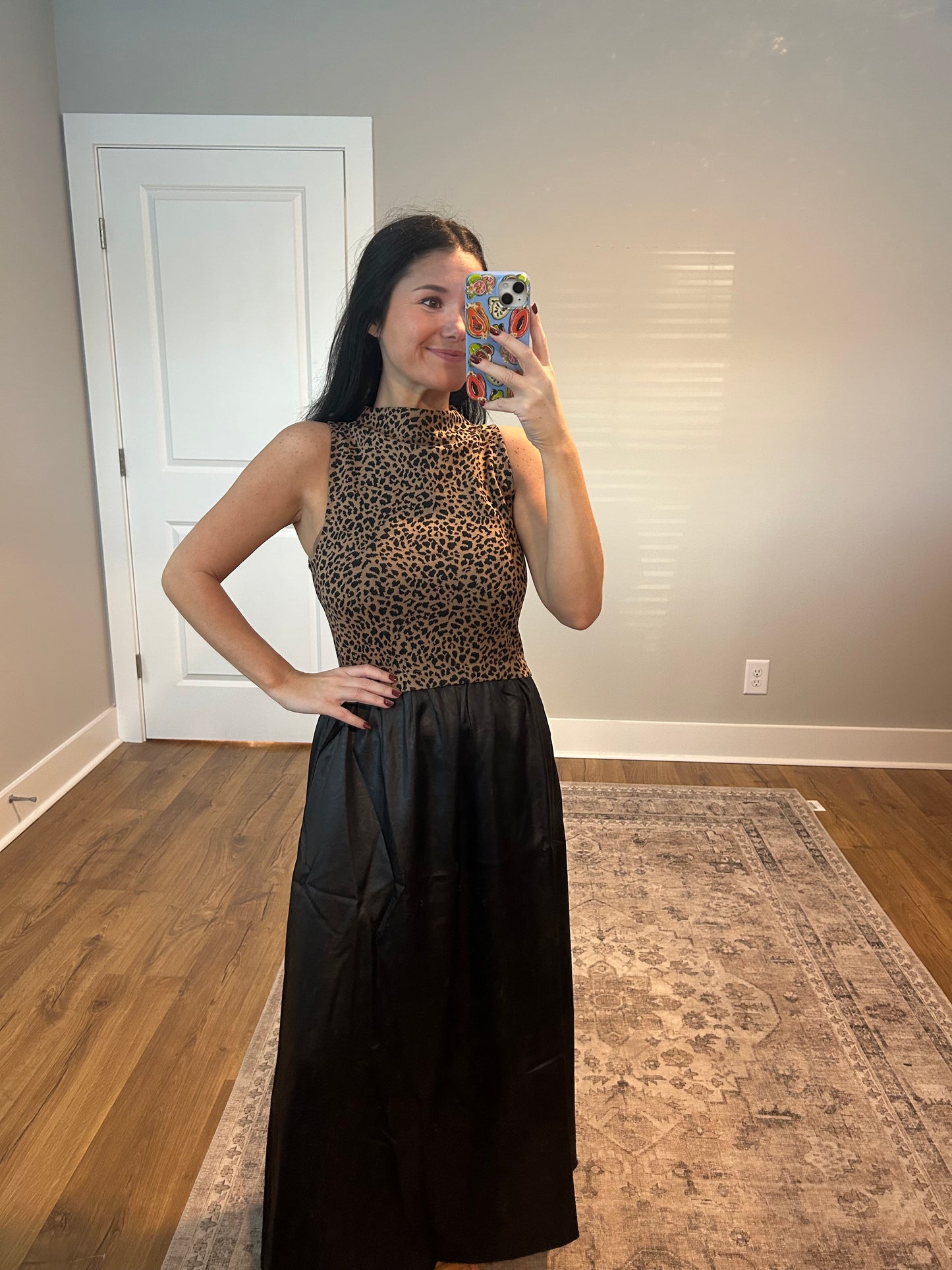 Sophie Satin Cheetah - THML