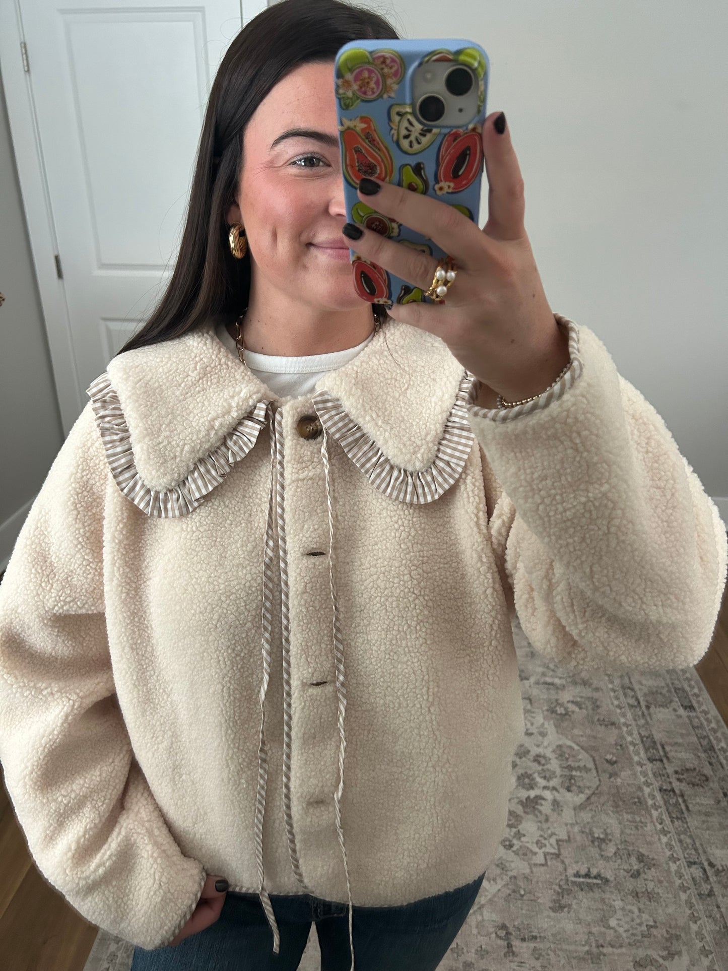 The Belle Gingham Jacket