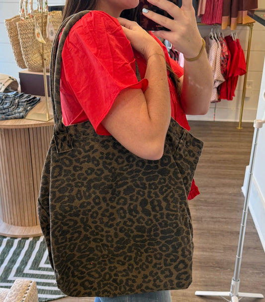 Cheetah Tote