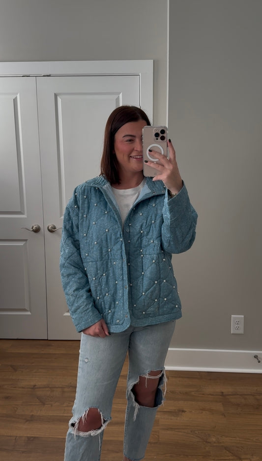 Quilted Pearl Jacket