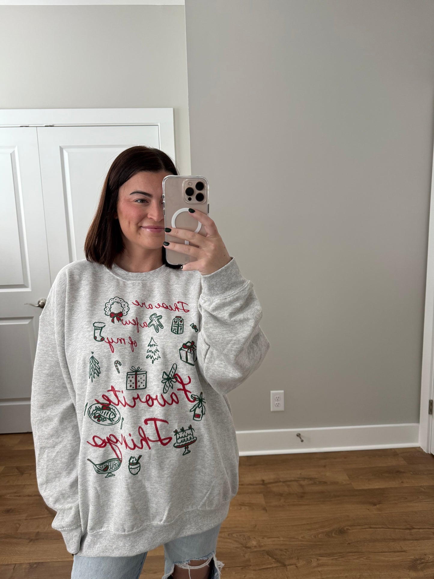 Few Of My Favorite Things, Holiday Oversized Sweatshirt